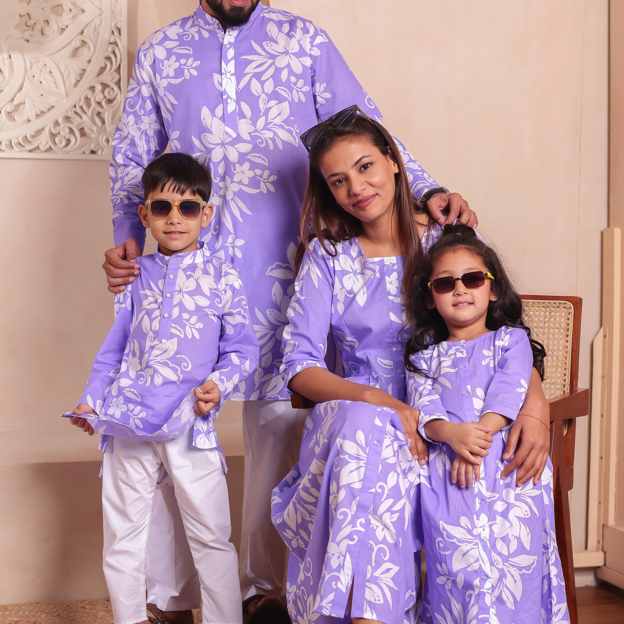 Lavender Harmony | Family Matching Outfits
