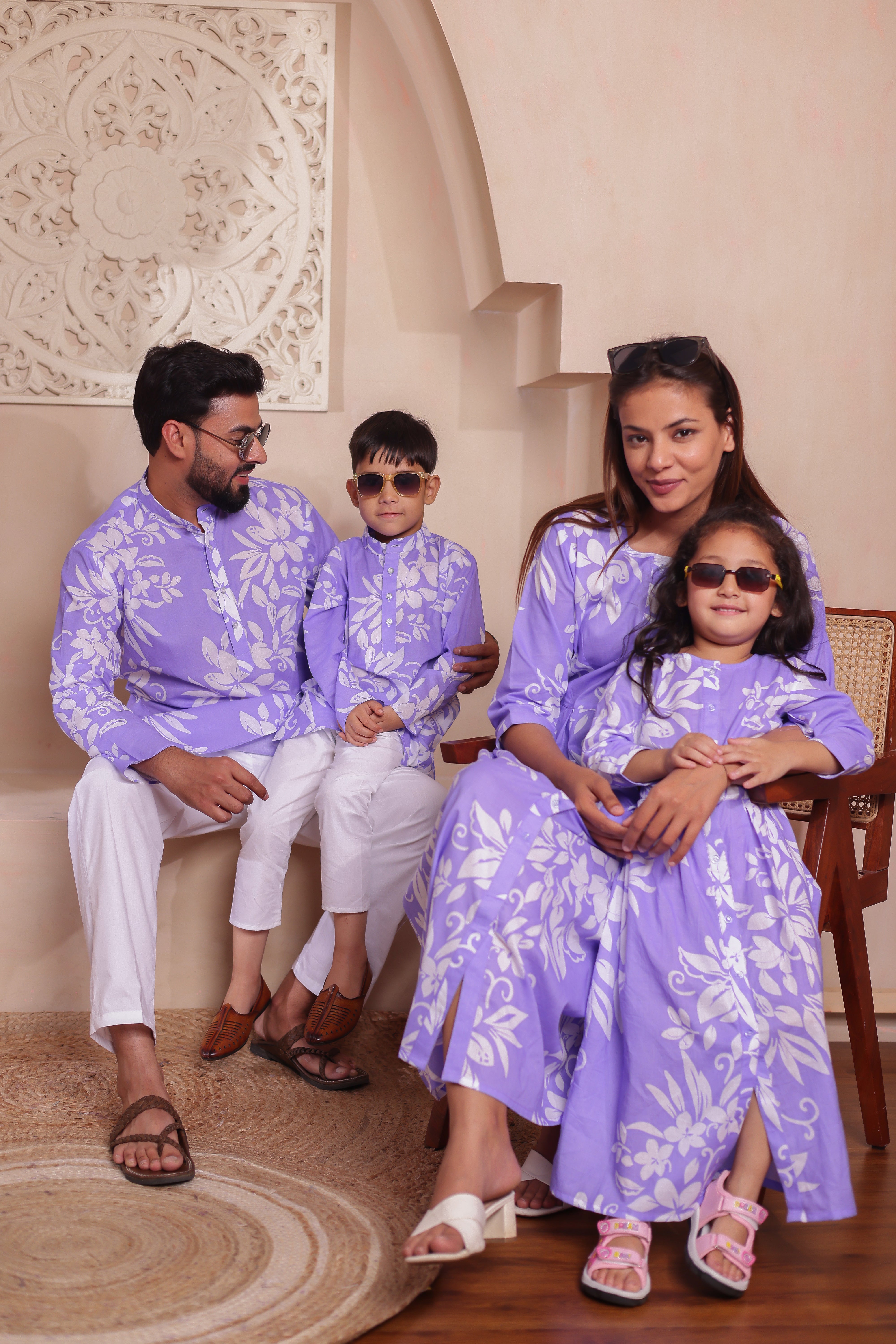 Lavender Harmony | Family Matching Outfits