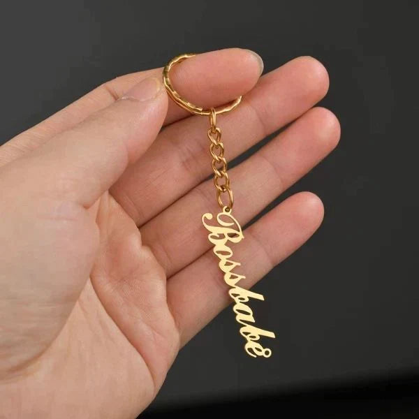 Classic Name Keychain