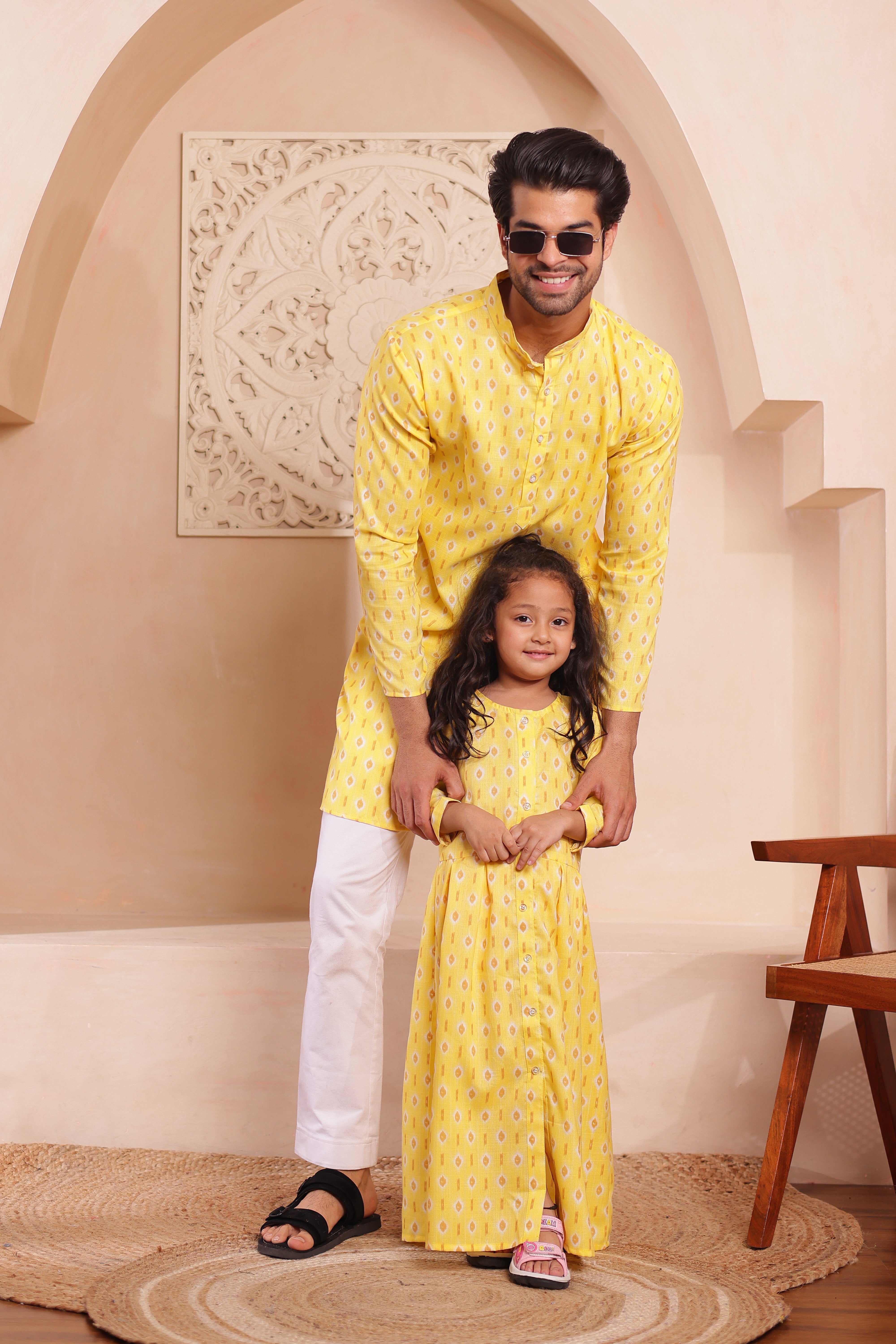 Haldi vibes | Family Matching Outfits