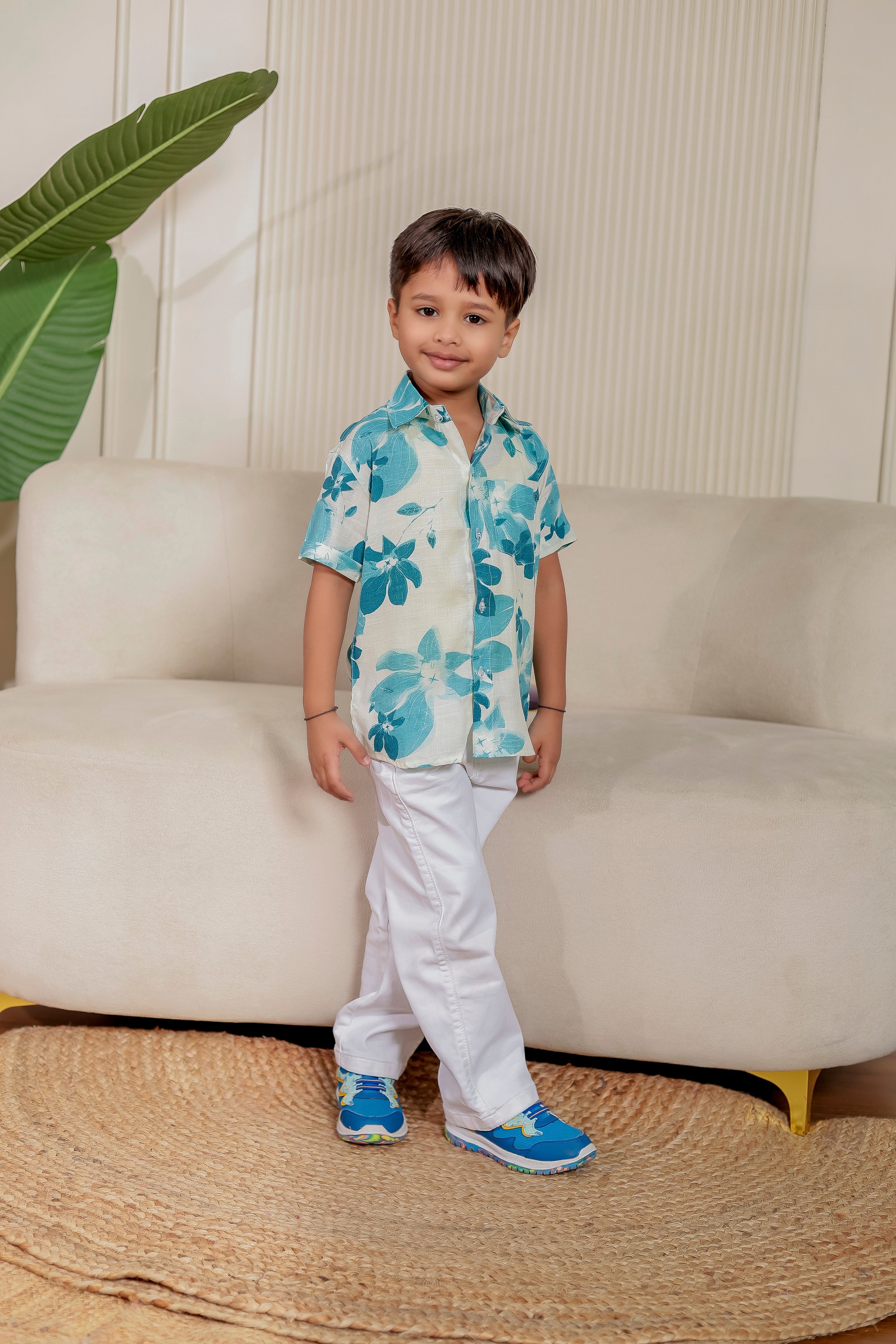 ☘️ Ivory Pankhuri | Family  Matching Outfits 👨‍👨‍👧‍👦