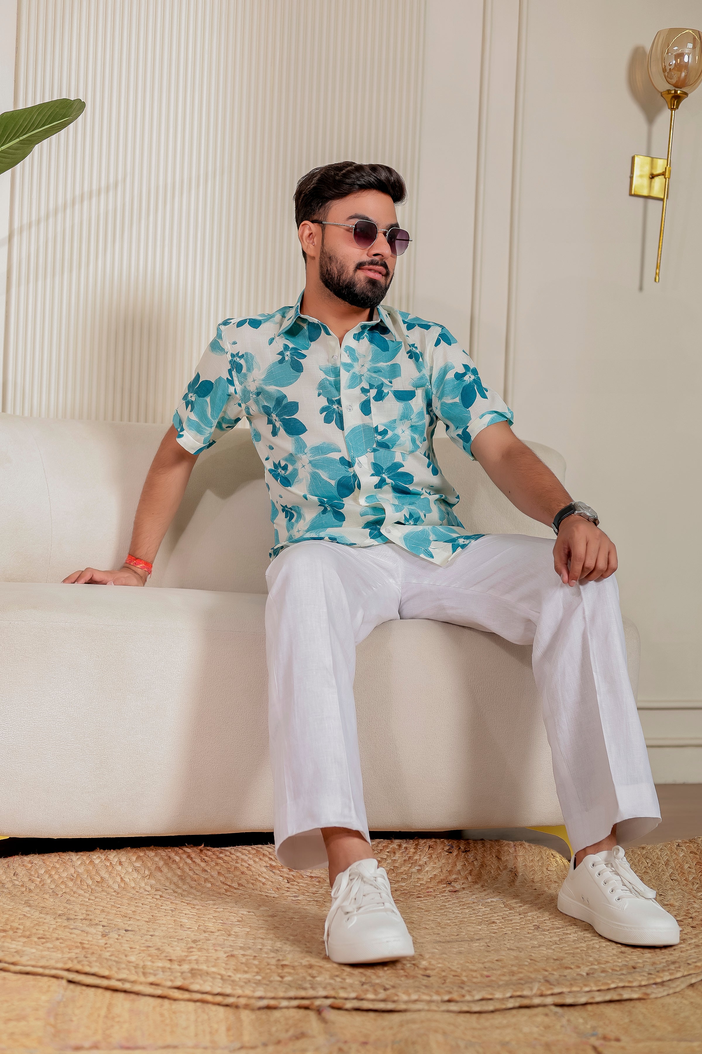 ☘️ Ivory Pankhuri | Family  Matching Outfits 👨‍👨‍👧‍👦