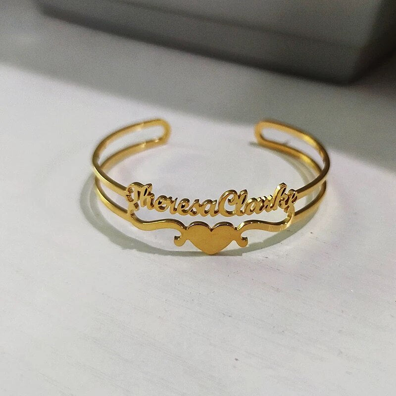 Name With Heart Kada