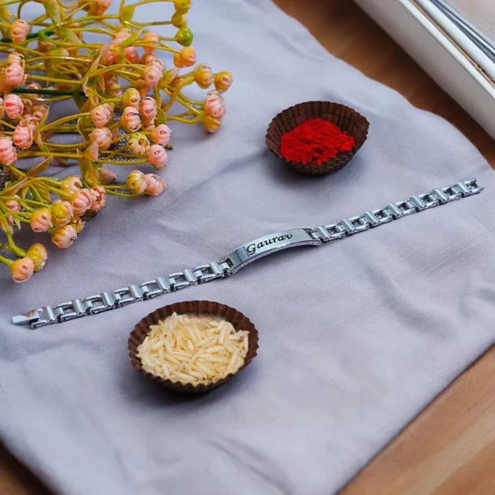 Personalized Name Bracelet – Custom Engraved Gift